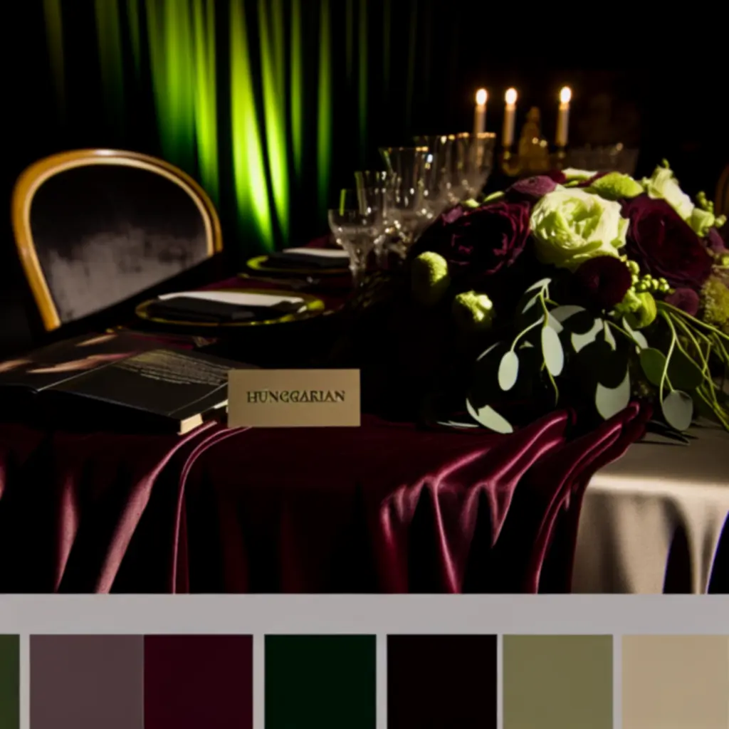 Cinematic, luxus virágkompozíció drámai fényben