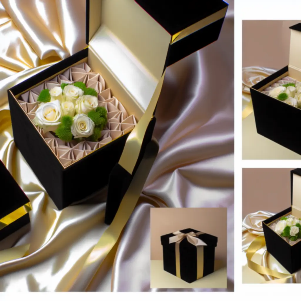 Minimalista, luxus virágcsomagolás kiszállítás előtt